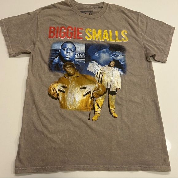 NWOT Men’s Biggie Smalls T-Shirt, size medium - Picture 1 of 4